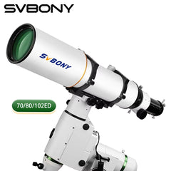 SV503 Astro Telescope 70/80/102ED Extra Low Dispersion Achromatic Refractor OTA for Exceptional Viewing Astrophotography