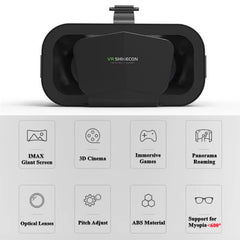 Shinecon Virtual Reality Viar 3D VR Glasses Device Helmet Lenses Headset Goggle Smart for Smartphone Cell Phone Mobile Realidade