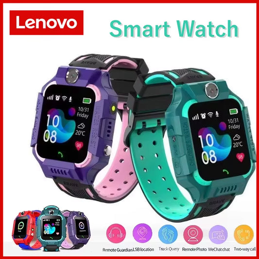 Kids Smart Watch GPS Location Tracker Sim Card Waterproof Call Camera Mobile Smartwatch for Iphone Android for Gift 2026