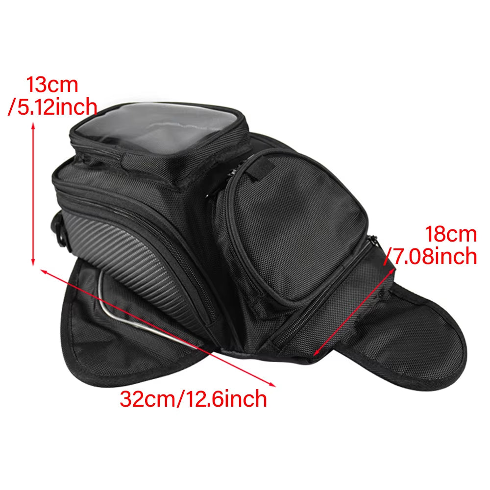 Motorcycle Fuel Bag Mobile Phone Navigation Tank for Multifunctional Small Oil Reservoit Package for Honda for Yamaha