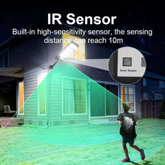 5000000LM 10000W Solar LED Outdoor Lighting Motion Sensor Super Bright Wall Lamp Waterproof Solar Light for Garden Street Patio