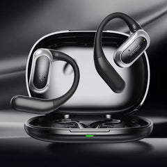 Open Ear Clip-On OWS Ear Hook Headphone Bluetooth True Wireless Non-In-Ear Earphones Sport Noise Cancelling for Samsung