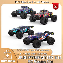 PT14R MT14R V3 1/14 RC Racing Car 3S Battery 4WD 80Km/H Brushless Motor 2.4G Remote Control High Speed Off-Road RC Truck