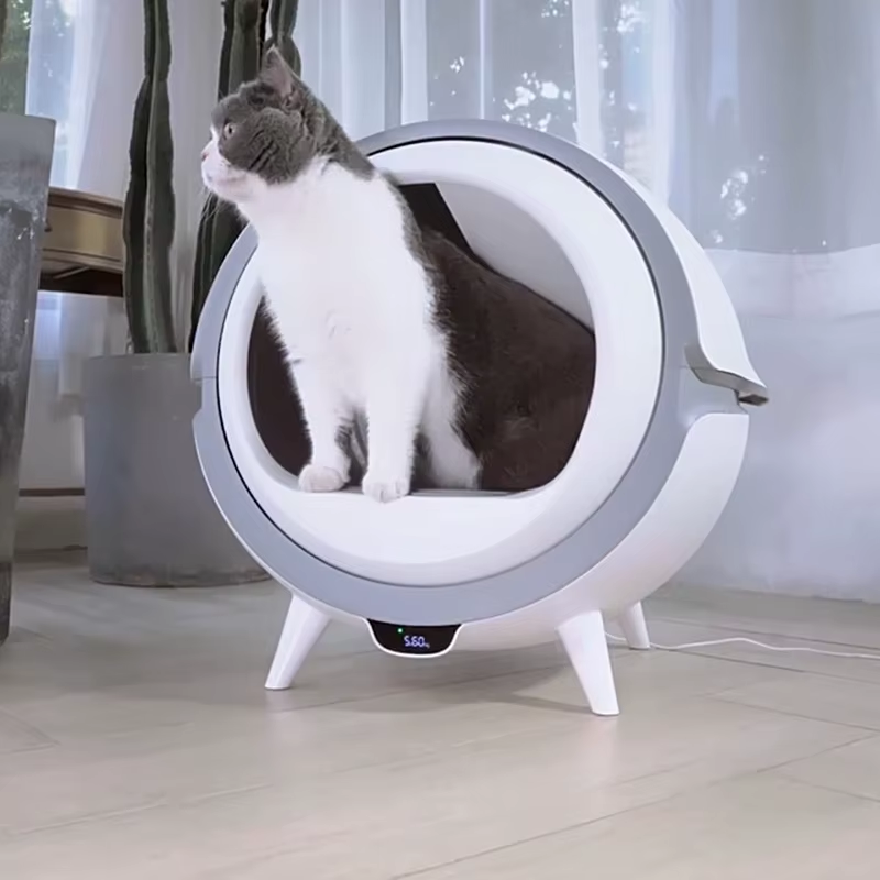 Factory Custom Self Cleaning Litter Box Wifi App Control Automatic Cat Litter Box Extra Large Smart Litter Box for Multiple Cats