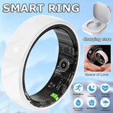 Revolutionary Smart Couple Ring: Bluetooth-Enabled Fitness Tracker with Heart Rate and Sleep Monitoring – Waterproof & Stylish!