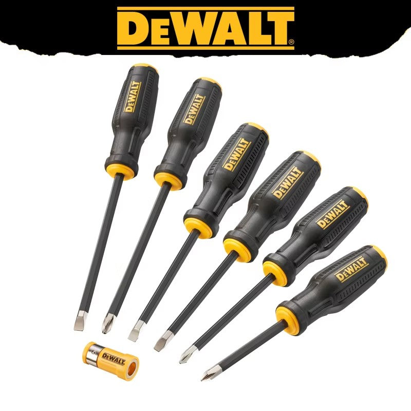 DWHT62056-0 Full Fit Screwdriver Set 6PCS Magnetic Screw Lock System Versatile Hand Tool