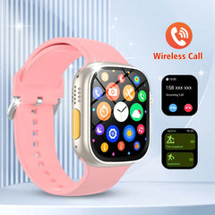 New Smart Watch, Outdoor Sports and Fitness Tracker, Bluetooth Calling, Message Notifications, Suitable for Men and Women