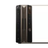 Smart Door Lock M30 PRO Face Recognition Palmar Vein 1S Unlock AI Dual Lens Cat Eye Visual Screen for Elderly&Children