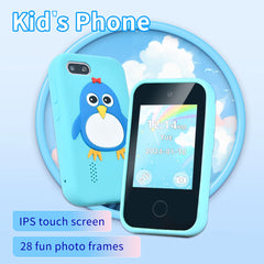 Children'S Mobile Phones,Camerastoys Music Playerspuzzle Games and Learning Modesaresuitableas Birthday Gifts for 3-10 Years Old