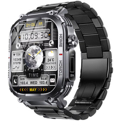 2024New Smart Watch Men 3ATM Waterproof 2.02"S320B with Compass and LED Flashlight Sports and Fitness Tracking Heart Rate