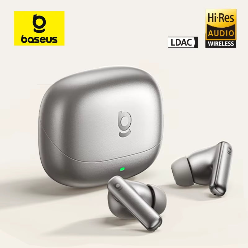 Bowie MP1 ANC Bluetooth 6.0 True Wireless Earbuds -55Db Adaptive Hybrid ANC Earphones Hi-Res LDAC 6-Mic ENC In-Ear Buds
