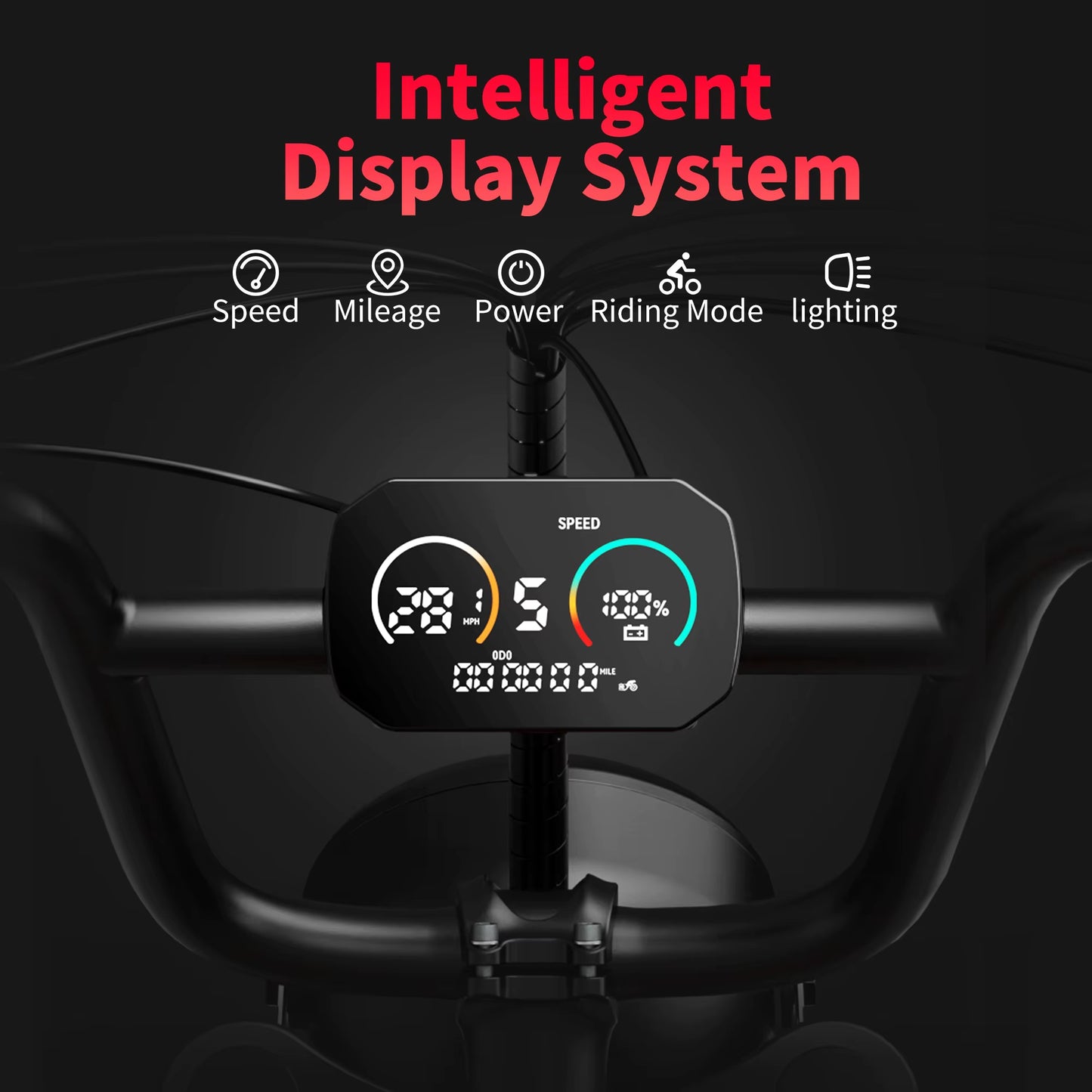 V9-G60 Adults Electric Bike 1000W Motor Bicycle 48V 20AH 20“ Tire Ebike Electric E Bikes Mountain Moped Ebikes for Men