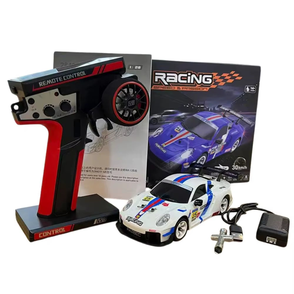 Wltoys 284191 284019-A Upgraded Gyro 1/28 RC Drifting Car 4WD High Speed Radio Control Model 2.4G Drift Racing Vehicle Mini Gift