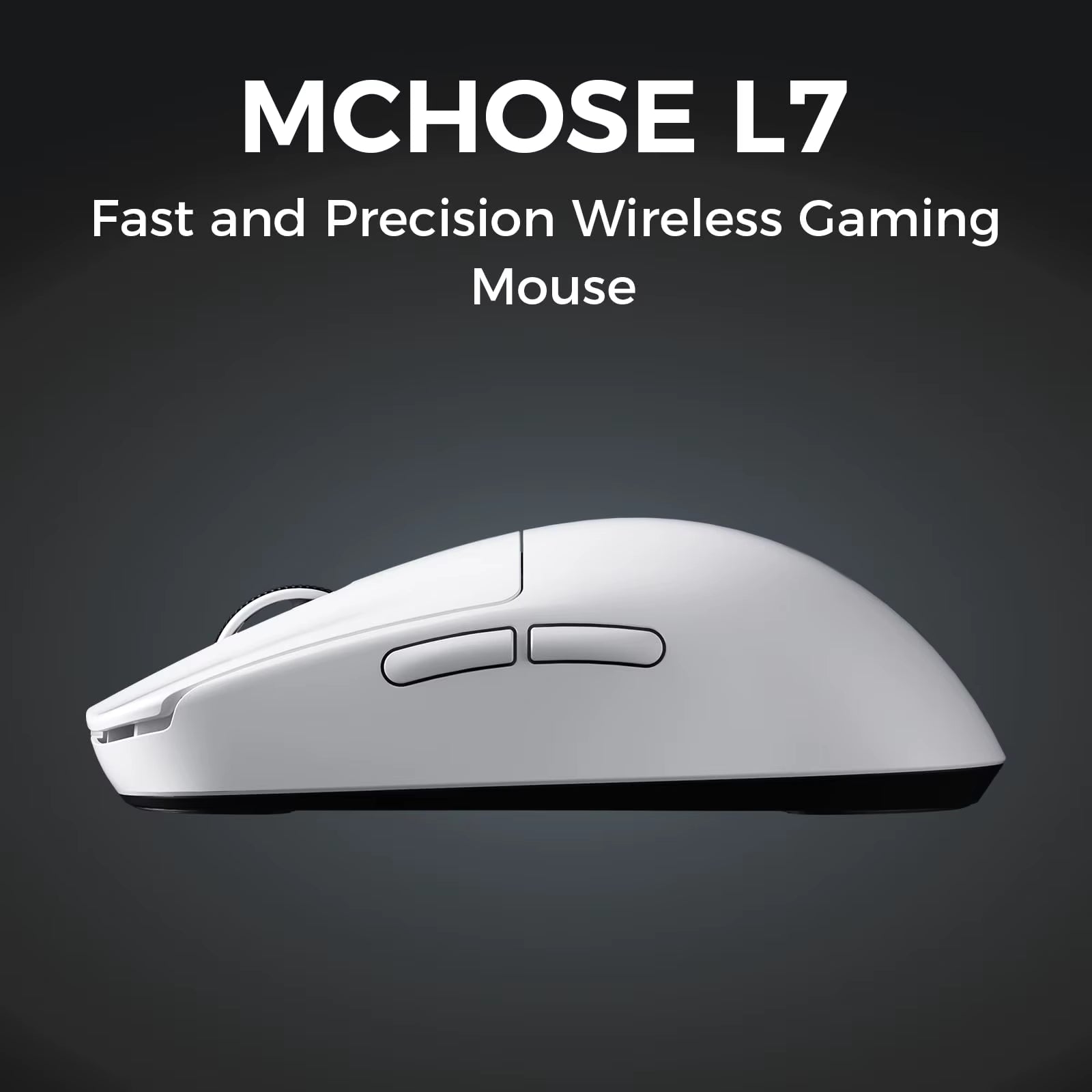 L7 Wireless Gaming Mouse L7 Ultra PAW3395 26K Sensor Dual 8K Polling 39G Ultra-Lightweight2.4Ghz Rf/Bt/Wired Tri-Mode