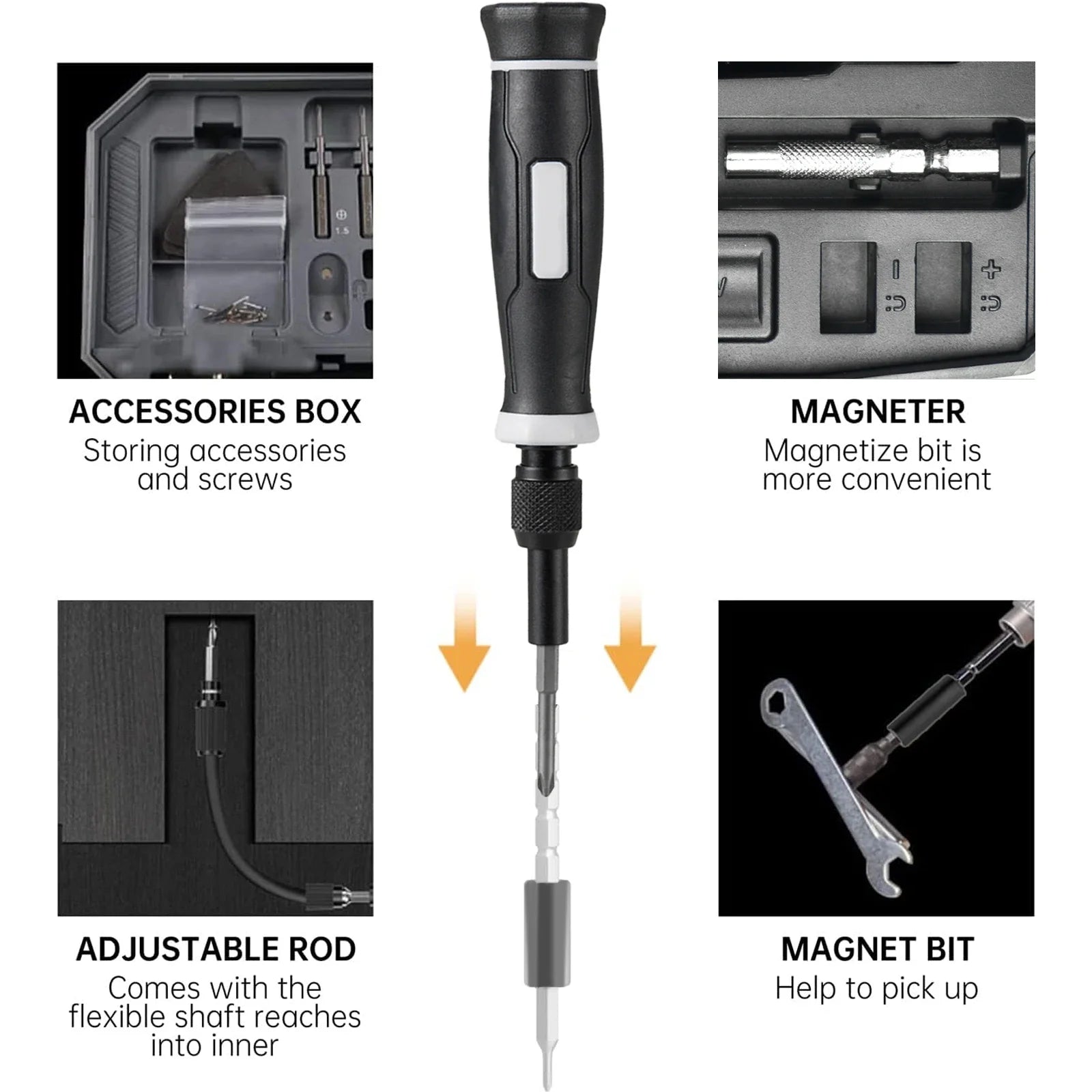 Precision Screwdriver Set, Laptop Tool Kit, 152/25 in 1 Professional Computer Screwdriver Repair Kit 