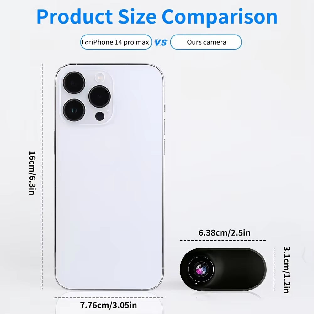 HD 1080P Wireless Collar Camera No Wifi Needed Dog Cat Pet Camera Collar Nanny Camera Video Records for Cats Dogs Birthday Gift