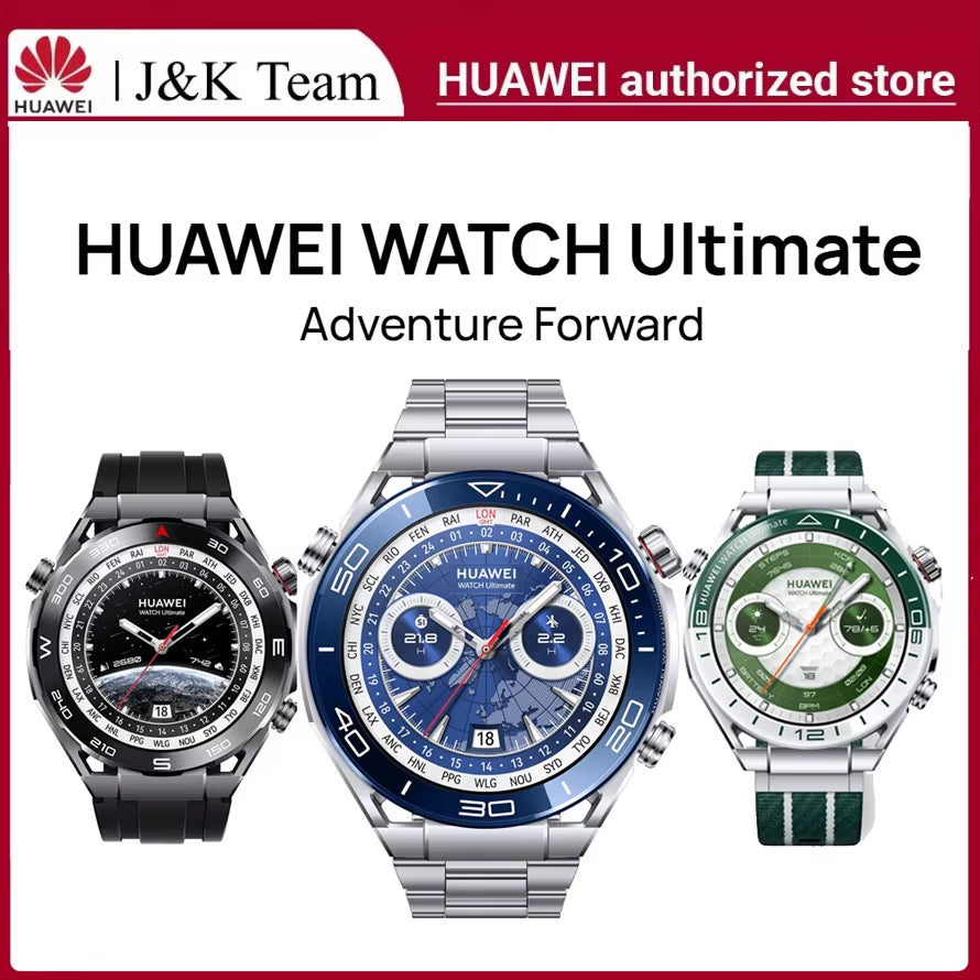 WATCH Ultimate,Smartwatches for Men,Zirconium-Based Liquid Metal,Ecg Analysis,Ios & Android, up to 14 Days,Global Version