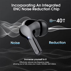 BT5.4 Wireless Ear Buds with LED Display Hifi Stereo Earbuds Headphones with IP7 Waterproof ENC Noise Cancelling Earphone