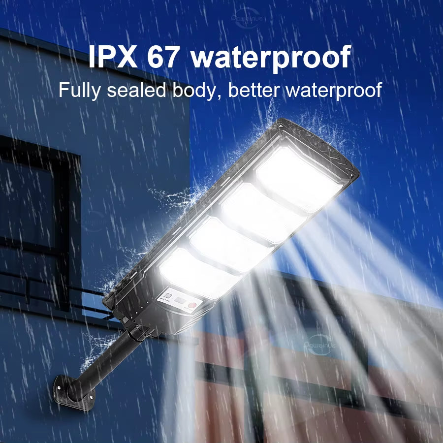 5000000LM 10000W Solar LED Outdoor Lighting Motion Sensor Super Bright Wall Lamp Waterproof Solar Light for Garden Street Patio
