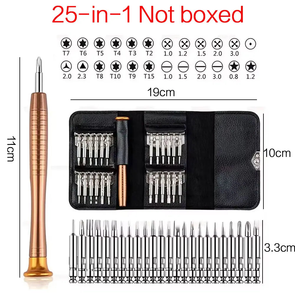 Precision Screwdriver Set, Laptop Tool Kit, 152/25 in 1 Professional Computer Screwdriver Repair Kit 