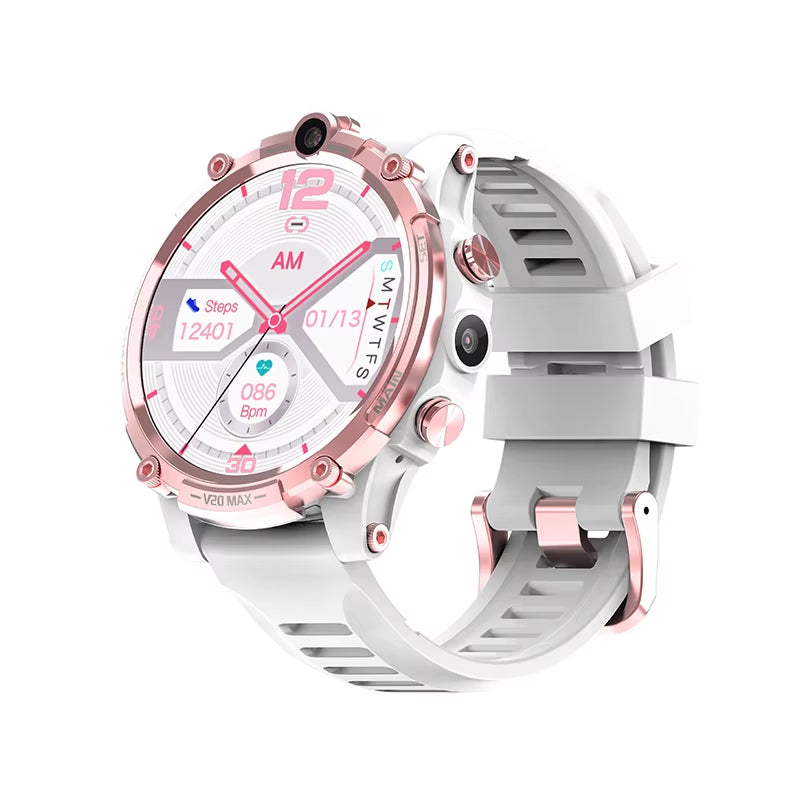 New Best Selling Sport 4G Smartwatch 1.6 Inch Full Touch Screen SIM Card 2+16GB Memory Dual Camerass Fitness Smart Watch