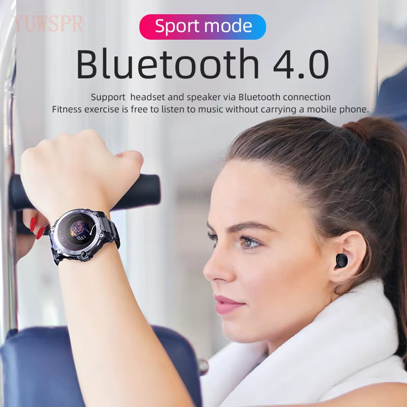 4GB+64GB Smart Phone Watch In-Built Headset GPS Wifi Positioning HR&BP ECG Healthy Monitor Music Video Player Smartwatch Y7