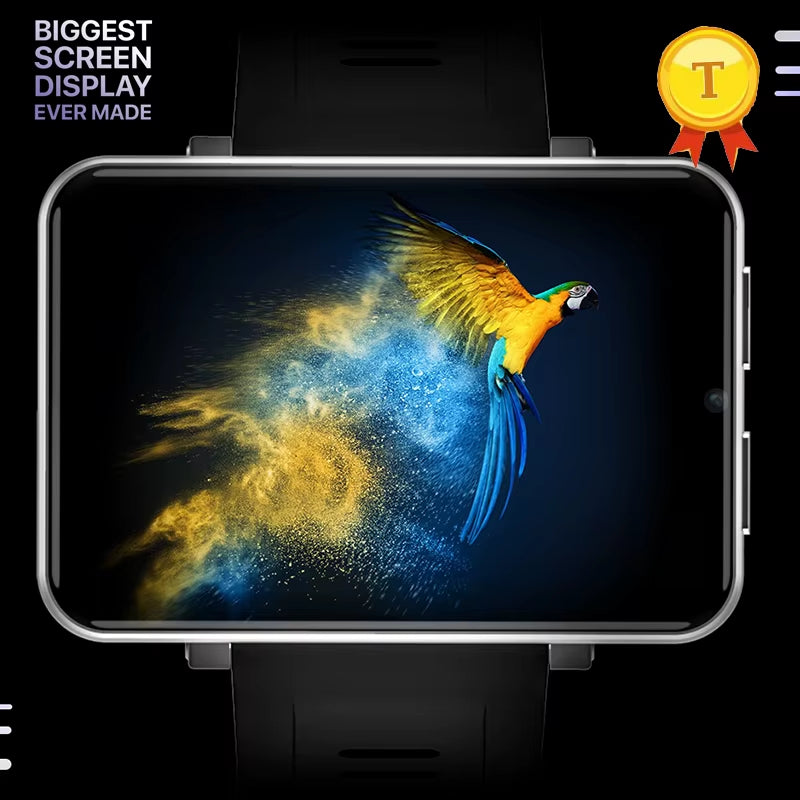 Newest Sport Android Smart Watch Phone 3GB 32GB 2700Mah Big Battery 500W Camera GPS Wifi SIM MP4 4G Smartwatch Pk Dm98 Dm99