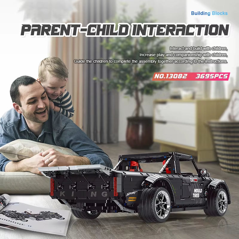 13082 Technical Car Toys the Remote Control MOC-34316 F-150 Pick-Up Truck Building Block Brick Kids Christmas Gift