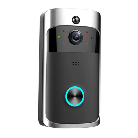 V5 Wireless Smart Doorbell with Noise Canceling Microphone 720P HD 166-Degree Wide-Angle Camera Doorbell Home Security Equipment