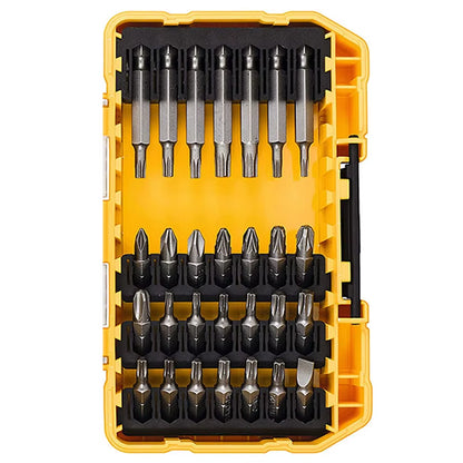 40 Piece Impact Screwdriver Bit Set with Tough Case Fits Tstak Caddy Drill Driver Bits Set Accessories DT70705