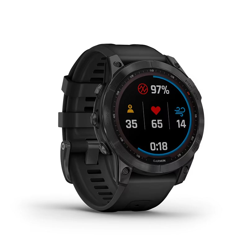 Fenix 7 Solar DLC Blood Oxygen Heart Rate Dual Frequency GPS Running Walking Snow Skiing Intelligent Outdoor Smartwatch