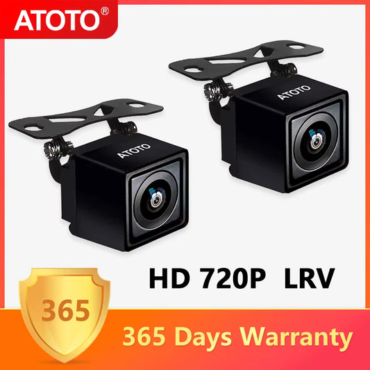Car Camera Rear HD 720P Live Rear-View 180° Wide-Angle Surround-View Parking Night Vision Waterproof Car Rearview Camera