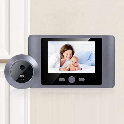Mini Peephole Smart Wireless Door Viewer Camera PIR Motion Detection Smart Peephole Video Doorbell 2000Mah Digital Door Viewer