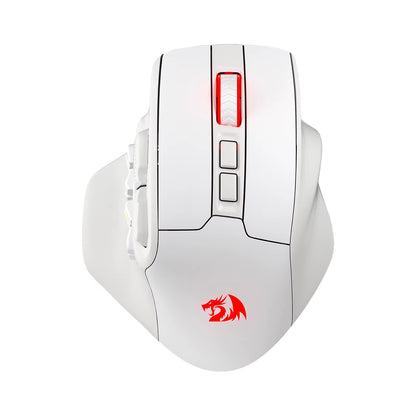 M811 PRO Wireless MMO Gaming Mouse, 15 Programmable Buttons RGB Gamer Mouse, 10 Side Macro Keys