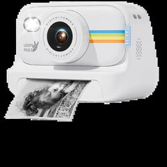 Kids Instant Print Camera HD Lens 2.0 Inch Screen Zoom with 32GB Child Birthday Festival Gifts Travel Selfie Digital Camera Toys
