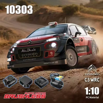 Hyperr Go MJX 10303 10304 1/10 Brushless Motor High Speed Drift Remote Control Car 4WD Drift Climbing Toy Remote Control Vehicle