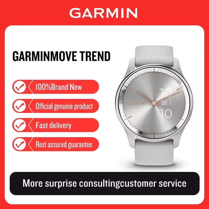 Move Trend Pointer Smartwatch: Fitness & Health Monitoring, Heart Rate, Blood Oxygen, Stylish Timepiece