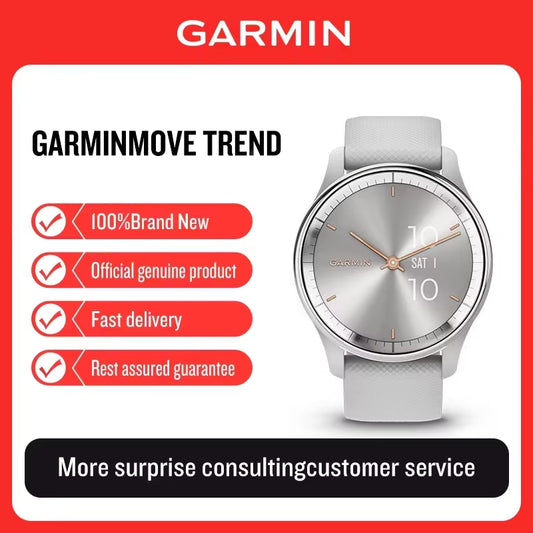 Move Trend Pointer Smartwatch: Fitness & Health Monitoring, Heart Rate, Blood Oxygen, Stylish Timepiece
