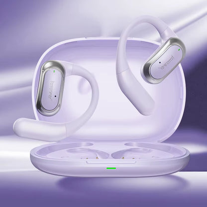 Open Ear Clip-On OWS Ear Hook Headphone Bluetooth True Wireless Non-In-Ear Earphones Sport Noise Cancelling for Samsung