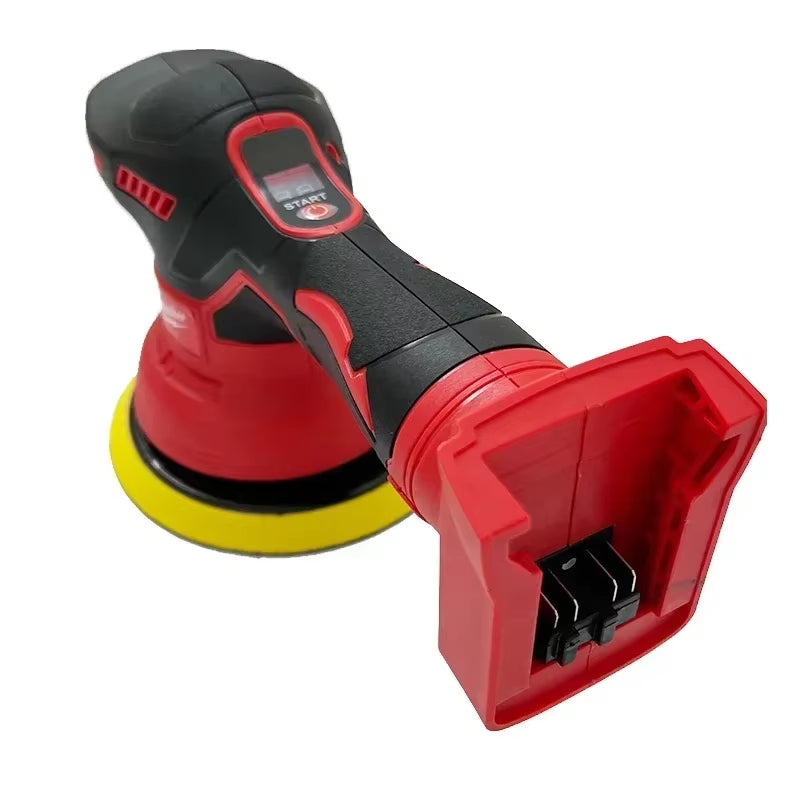 Cordless Polisher 8 Gears Digital Display Electric Polisher Auto Car Waxing Polishing Machine18V Lithium Battery