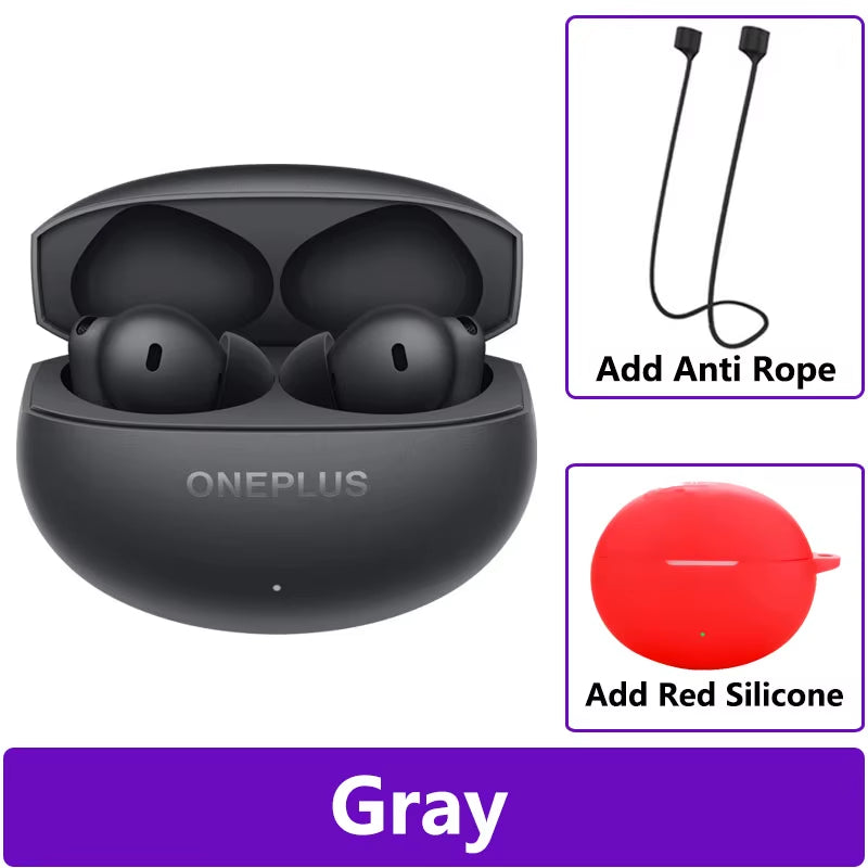 Experience Unmatched Sound Quality with the 2025 Official OnePlus Buds 4 TWS Wireless Bluetooth Earphones - LHDC 5.0, 55dB Active Noise Cancelling, and 45 Hours of Battery Life for OnePlus 13