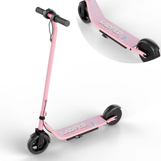 Electric Scooter for Kids - 9MPH & 10Mile Range, 250W Motor, 6.5" Solid Tires with App Control Folding Commuter E-Scooter UL2272