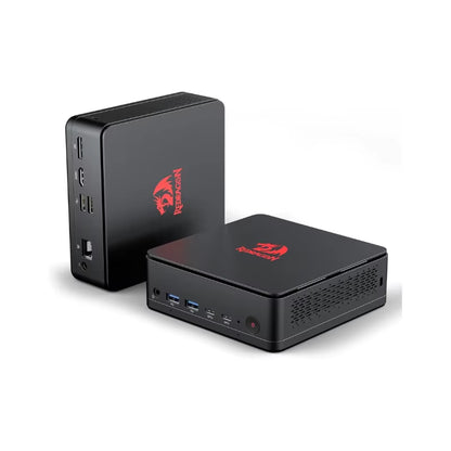 Redragon MPC745 Mini PC AI NPU  Ryzen 7 8845HS Processor(Max 5.1 Ghz), Mini Desktop Computer ,Radeon 780M Graphics & 16GB DDR