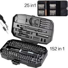 Precision Screwdriver Set, Laptop Tool Kit, 152/25 in 1 Professional Computer Screwdriver Repair Kit 