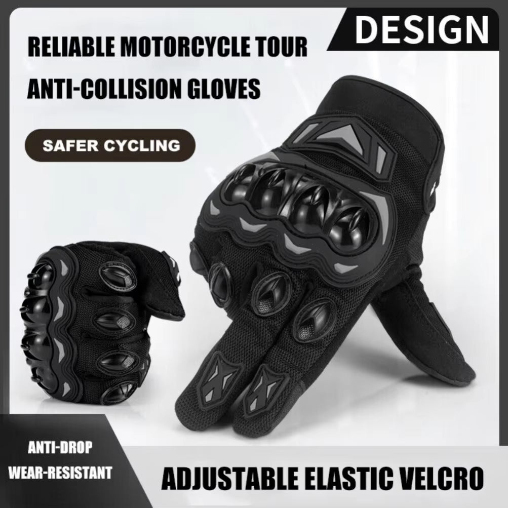 Motorcycle Gloves for Men Women Full Finger Touchscreen Motorbike Gloves for BMX ATV MTB Riding Road Racing Motocross Gloves