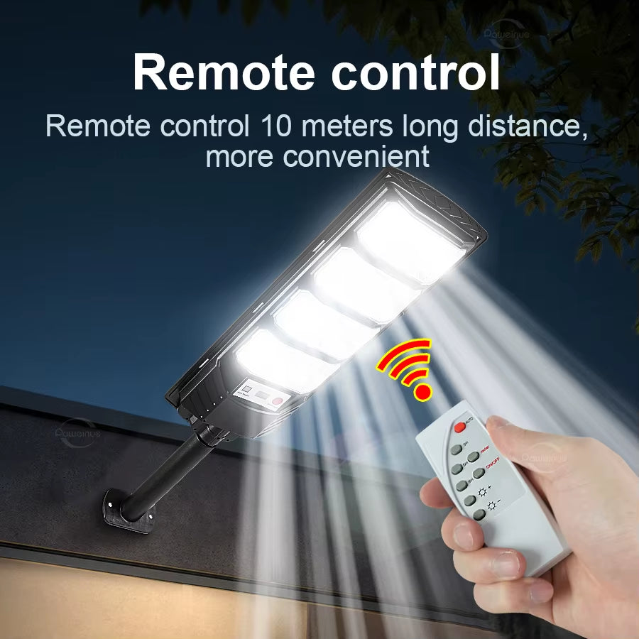 5000000LM 10000W Solar LED Outdoor Lighting Motion Sensor Super Bright Wall Lamp Waterproof Solar Light for Garden Street Patio