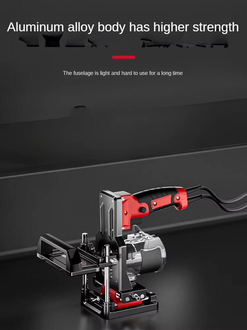Invisible Joints Power Tool Set with Router Table and Grooving Jig for Woodworking