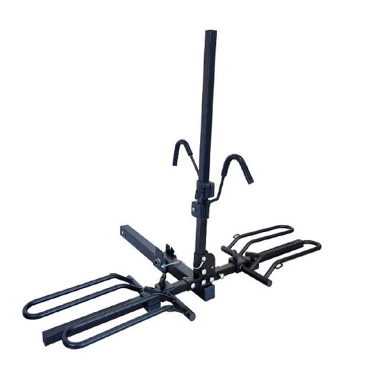 Hitch Mount Bike Rack 2-Bike Platform Style 60 LBS Max Capacity for 16-29Inch Receiver Bike Carrier for Folding Car Rack