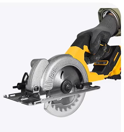 EGOD 5 Inch Brushless Electric Circular Saw Lithium Battery Powered Handheld Miter Saw Power Tools for Dewalt 20V Battery Pin