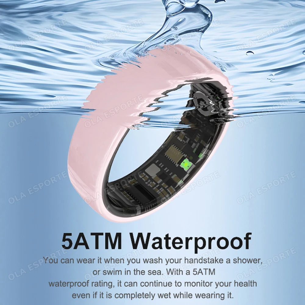 Revolutionary Smart Couple Ring: Bluetooth-Enabled Fitness Tracker with Heart Rate and Sleep Monitoring – Waterproof & Stylish!